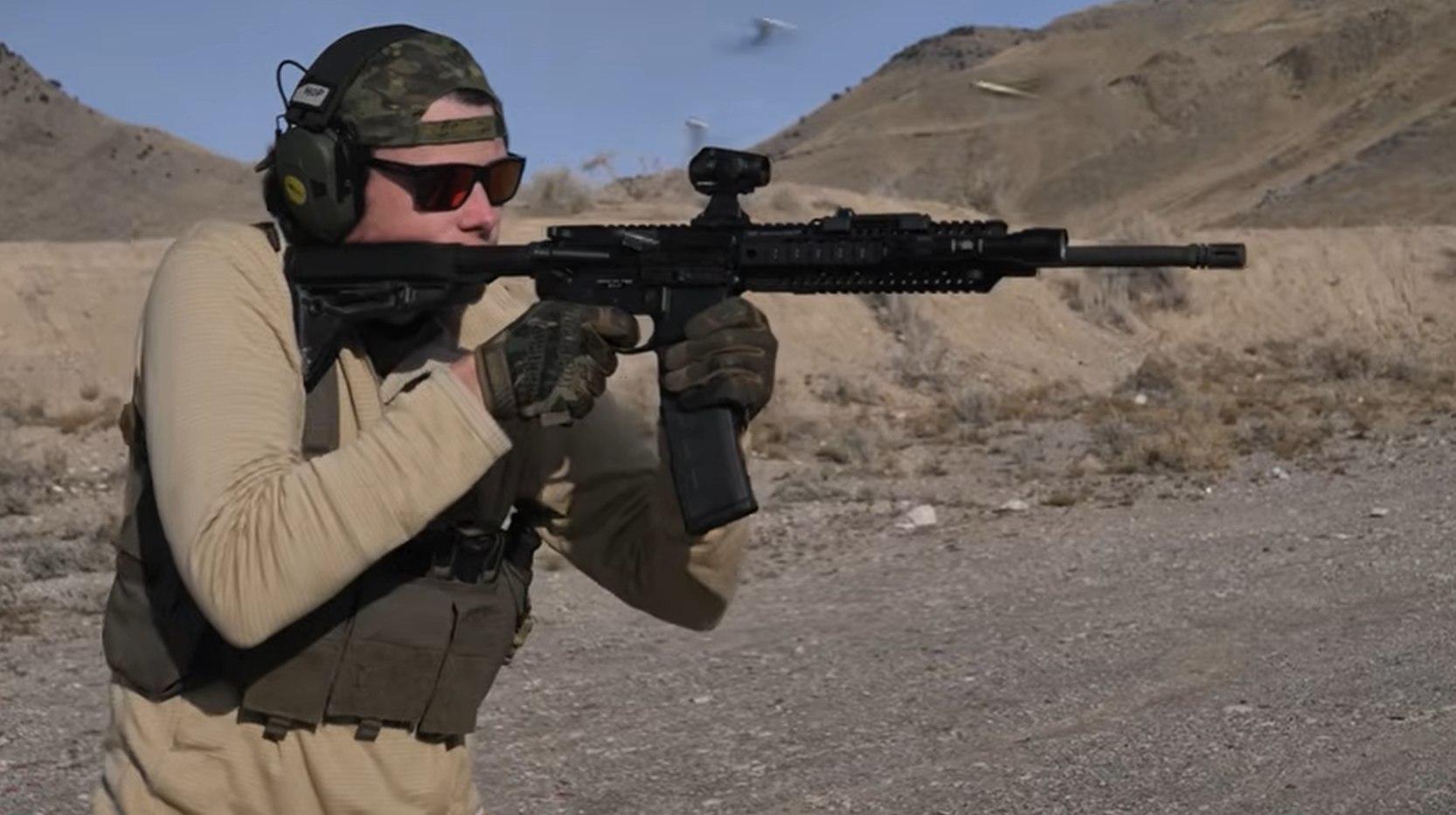 Brass Facts shooting heavy barrel IAR
